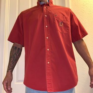 Tommy Hilfiger Short-Sleeve Button Down Shirt